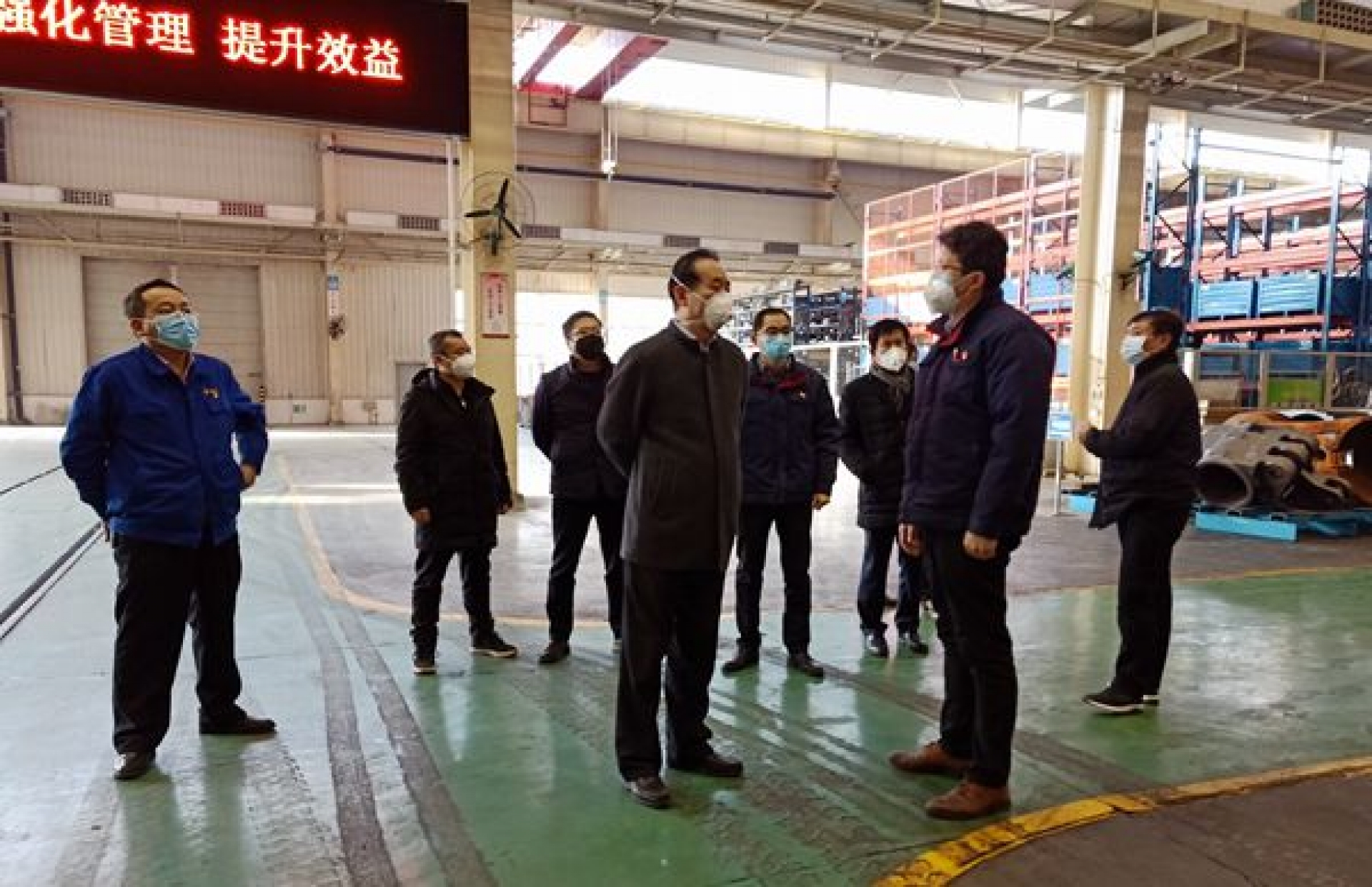 公司全力以赴打好疫情防护和复工复产“双赢战”