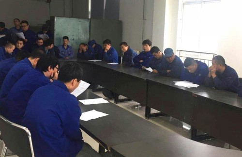 金属结构分公司举办焊缝外观检验标准知识培训