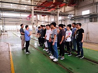 陕西理工大学学生来西煤机公司参观学习